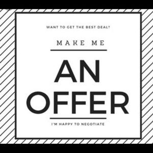Make me an offer and let’s make a deal ❤️